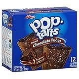 Kellogg's Pop Tarts Frosted Chocolate Fudge Toaster Pastries 22 oz Box