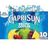 Capri Sun Pacific Cooler Mixed Fruit Flavored Juice Drink Blend, 10 ct Box, 6 fl oz Pouches