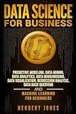 Data Science for Business: Predictive Modeling, Data Mining, Data Analytics, Data Warehousing, Data Visualization, Regression Analysis, Database Querying, and Machine Learning for Beginners