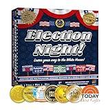 Election Night! A Super Fun Way to Learn Essential Math, Geography and Civics While Strategizing Your Way to The White House. Updated Electoral College Game Board for 2024!