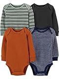 Simple Joys by Carter's Baby Boys' 4-Pack Long-Sleeve Thermal Bodysuits