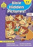 School Zone - Bible Hidden Pictures! Workbook - Ages 4 to 6, Preschool to Kindergarten, Christian Scripture, Old & New Testament, Search & Find, Picture Puzzles, and More (Inspired Learning Workbook)