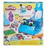 Play-Doh Zoom Zoom Vacuum Cleaner Toy, 6 Accessories & 5 Cans of Assort. Colors, Cleaning Toys for Kids, Back to School Classroom Supplies, Preschool Toys, Ages 3+