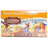 Celestial Seasonings Holiday Pumpkin Pie Black Tea, 20 Count (Pack of 6)