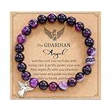 Dabem Guardian Angel for Women Angel Bracelet Angel Charm Gifts for Women Inspirational Encouragement Spiritual Jewelry