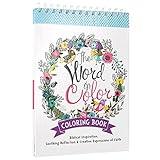 The Word in Color Wirebound Coloring Book - Biblical Inspiration, Soothing Reflection and Creative Expressions of Faith Coloring book for Teens and Adults