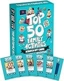 Top 50 Family Activities - 50 Fun Scratch Off Family Adventures and Family Games for Deep Bonding - Fun for Kids and Adults - Gifts for Family - Perfect for Family Fun Time & Family Night