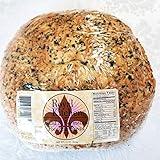Fresh Basil & Parmesan Focaccia 3 Pack of Individually Wrapped 12 oz Italian Flatbreads by Royal Kitchen (Total of 36 oz)