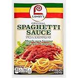 Lawry's Original Spaghetti Sauce Spices & Seasonings Mix, 1.5 oz (Pack of 12)