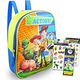 Toy Story Backpack Mini Toddler Preschool School Bag (11") Plus Stickers and More | Disney Pixar Toy Story School Supplies Bundle