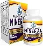 2-Month Multimineral Supplement (Iron Free) with 72 Trace Minerals - Natural Multiminerals - High Potency Multi Mineral Supplements All-in-1 Formula - 120 Tablets