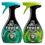 Unstopables Touch Fabric Spray and Odor Fighter, Fresh & Paradise, 16.9 oz, Pack of 2