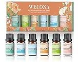 Focus Essential Oil Set – 6x10ml Essential Oils for Diffusers Aromatherapy, Aromatherapy Oil Blends – Huile Essentielle Pour Diffuseur, Fragrance Oils for Candle Making