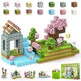 Magnetic Blocks Building Toys,108PCS Magnetic Building Blocks,Magnets Cubes Garden Set,Toddler STEM Sensory Construction Toys 3 4 5 6 7 Girls Boys Christmas Birthday Gifts for 3+ Years Old Kids