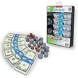 The Learning Journey: Kids Bank Play Money Set - Play Money for Kids - Over $5000 in Realistic Play Money to Build Kids Counting Skills - Ages 5 and Up - Award Winning Toys