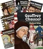 Teacher Created Materials - Primary Source Readers: World History Biographies - 8 Book Set - Grades 6-8 - Guided Reading Level P - S