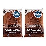 Frostline Chocolate Soft Serve Ice Cream Mix, Large 6 Pound Bag, (2 Bags)