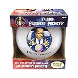 Talking Trump President Predicto Fortune Telling Ball - Lights Up & Talks - Ask Questions & Hear Donald Trump Answer - Makes Great White Elephant Gifts - Funny Gifts for Men - Fun Stocking Stuffers