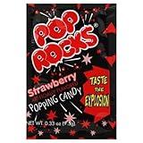 Pop Rocks Strawberry 0.33 oz Each (Pack of 24)
