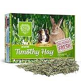 Small Pet Select 1st Cut Timothy Hay Pet Food for Rabbits, Guinea Pigs, and other Small Animals, Easy to Store Box, 5 LB