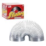 The Original Slinky Walking Spring Toy, 2.75-inch Diameter Metal Slinky, Fidget Toys