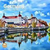 2025 Germany Monthly Wall Calendar by Bright Day, 12 x 12 Inch Tourist Destination