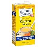 Kitchen Basics Original Chicken Stock, 32 oz | No Artificial Flavors, Gluten Free, No MSG added|