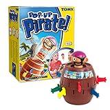 TOMY Pop Up Pirate Board Game - Swashbuckling Kids Games for Family Game Night - Christmas Gifts for Kids Fun Christmas Games and Ideas for Holiday Gifts - Family Board Games for Kids Ages 4 and Up