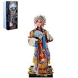 NW 12 Inch Chinese Traditional Handicraft Silk Figurine Collectible Chinese Doll Silk Doll (1801)