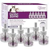 Comfort Zone Multi Cat Calming Diffuser Refills: 6 Pack