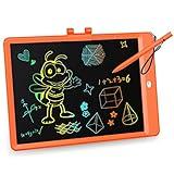 KOKODI LCD Writing Tablet, 10 Inch Colorful Toddler Doodle Board Drawing Tablet, Erasable Reusable Electronic Drawing Pads, Educational and Learning Toy for 3-6 Years Old Boy and Girls