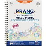 Prang (Formerly Art Street) Mixed Media Journal, Heavyweight, 8.5" x 11", 60 Sheets