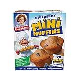 Little Debbie Blueberry Mini Muffins, 5 Pouches, 8.44 OZ Box