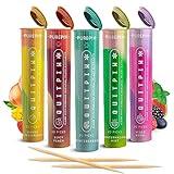 PurePix QuitPix to Help Quit Smoking Extra Thick Boosting Flavored Toothpicks with Lobelia Plant That can Help Quit Smoking - Oral Fixation - Nicotine Free - 5 Flavors Variety Pack