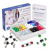 Old Nobby Lessons in Chemistry Model Kit - 239 Pc Molecular Model Kit Organic Chemistry for Students - Complete Molecular Model Kit, Chemistry Set for STEM, Visualizing Bonds and Structures