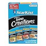 StarKist Tuna Creations, Variety Pack, 4 - 2.6 oz pouch (Total 10.4 Oz) (Packaging May Vary)