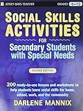 Social Skills Activities: For Secondary Students With Special Needs