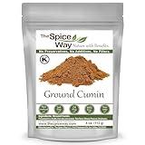 The Spice Way Ground Cumin - powder made from premium whole cumin seeds 4 oz resealable bag