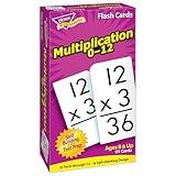 TREND ENTERPRISES: Multiplication 0-12 Skill Drill Flash Cards, Exciting Way for Everyone to Learn, Facts Through 12, Self-Checking, Great for Skill Building and Test Prep, 91 Cards Included, Ages 8+