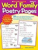 Word Family Poetry Pages: 50 Fill-in-the-Blank Practice Pages That Help Kids Master Essential Phonograms for Reading Success