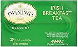Twinings, Irish Breakfast Tea, Tea Bags, 20 ct