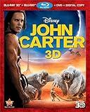 John Carter (Four-Disc Combo: Blu-ray 3D/Blu-ray/DVD + Digital Copy) [3D Blu-ray]