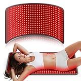 Comfytemp 33'' x 17'' Red Light Therapy Mat for Body, FSA HSA Eligible 480 LEDs Near Infrared Light Therapy Pad, Father's Day Gifts, Light Blanket for Back Belly Knee Joint Muscle Pain Relief, 65W