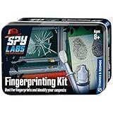 Thames & Kosmos Spy Labs Inc: Fingerprinting Kit Identify, Collect, Analyze Fingerprint Evidence | Essential Tools and Tricks of The Trade from The Detective Gear Experts for Young Investigators