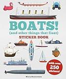 Boats! Sticker Book: (And Other Things That Float)