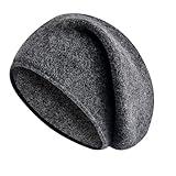MissShorthair Slouchy Beanie Hats for Women Fashionable Warm Winter Beanie Knit Hat, Dark Grey