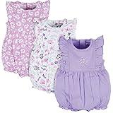 Onesies Brand Baby Girls 3-Pack Romper, Rainbows, 12 Months