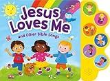 Jesus Loves Me and Other Bible Songs - Christian Children’s Books with 6 Sound Buttons for Toddlers