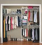 ClosetMaid 1628 Closet Organizer Kit, 5-Foot to 8-Foot, White