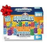 Elmer's Squishies Kids’ DIY Activity Kit, Create 4 Mystery Characters, 24 Piece Kit for Ages 6 and Up, Perfect for Stress Relief and Sensory Play